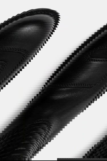 Tenisky a topánky Maison Margiela High-Cut Leather Biker Boots Čierna | SH3WW0006.P7431.T8013, 3