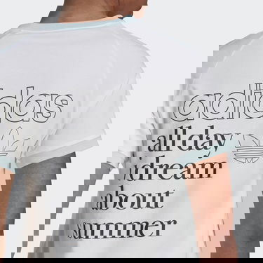 Tričko adidas Originals Graphic Biela | HL6607, 3