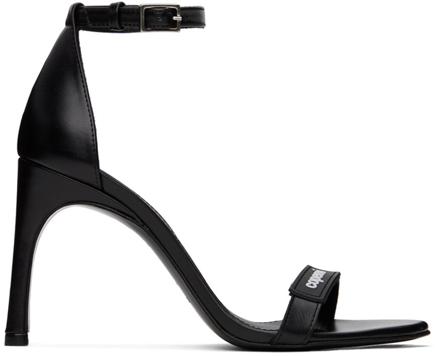 Tenisky a topánky Coperni Logo Skinny Strap Heeled Sandals Čierna | COPSH44477, 0