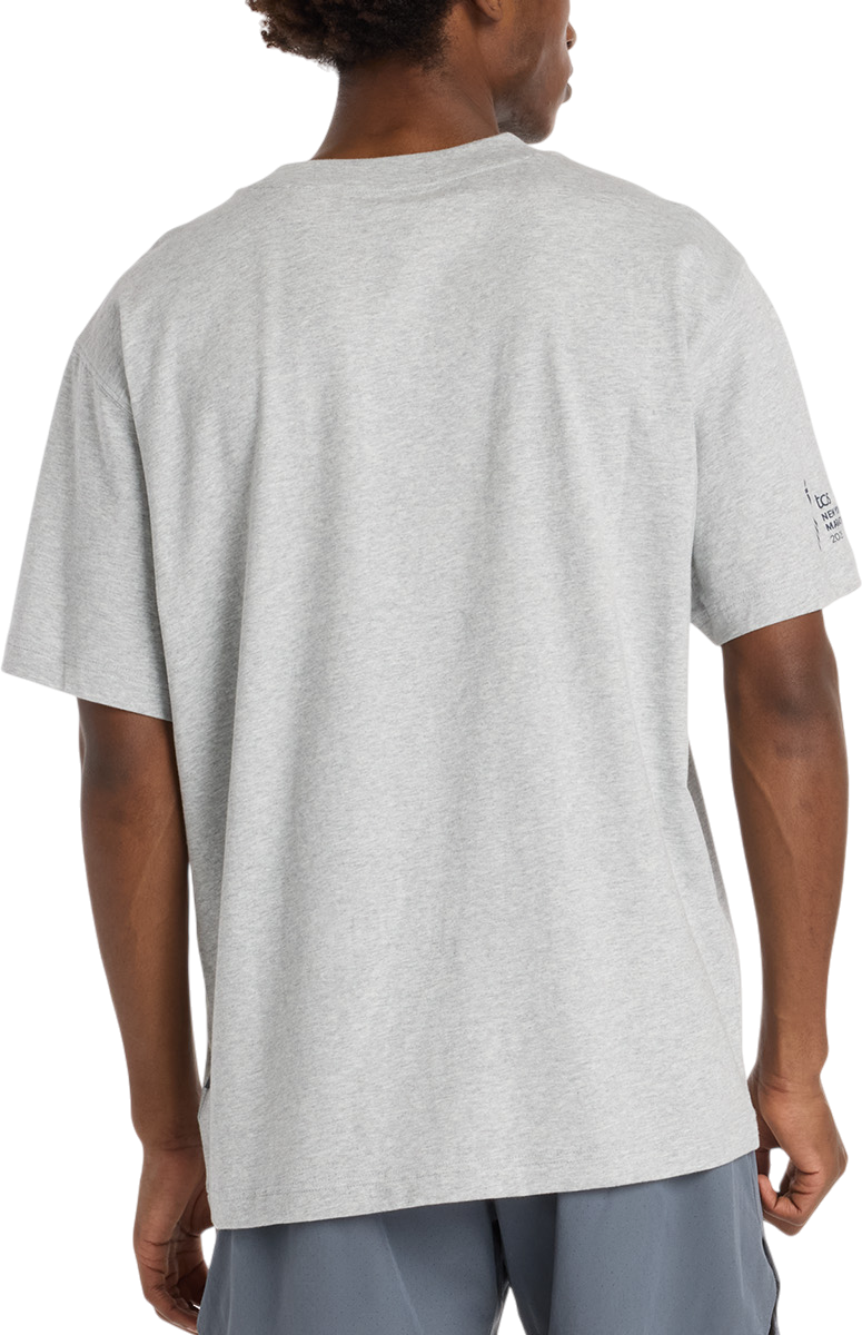 Tričko New Balance NYC Marathon Graphic T-Shirt Šedá | mt53529m-ag, 1