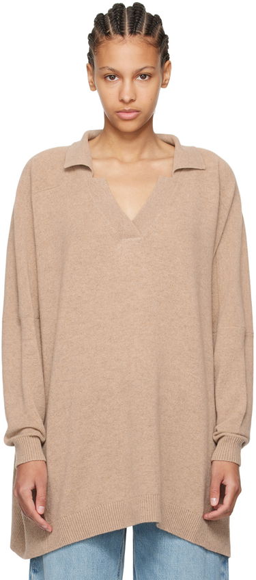 Sveter Stella McCartney Stella McCartney V-Neck Sweater Béžová | 6K08253S2513, 0