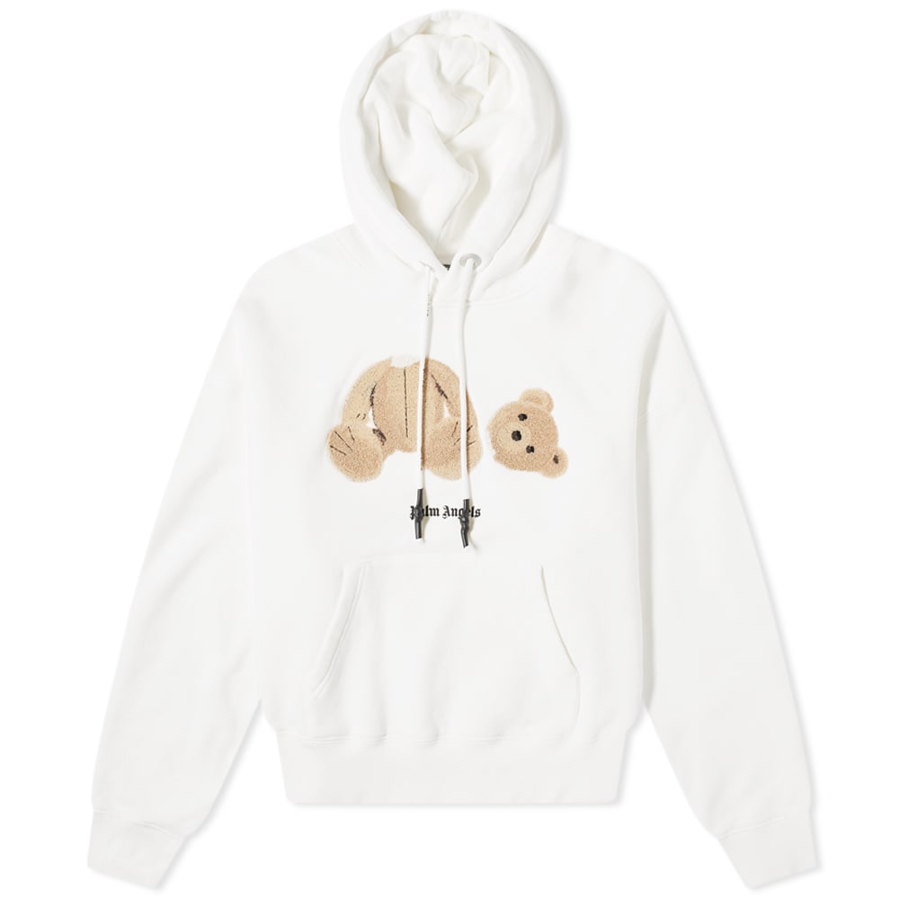 Mikina Palm Angels Kill the Bear Popover Hoody Biela | PMBB058R21FLE0010160, 0