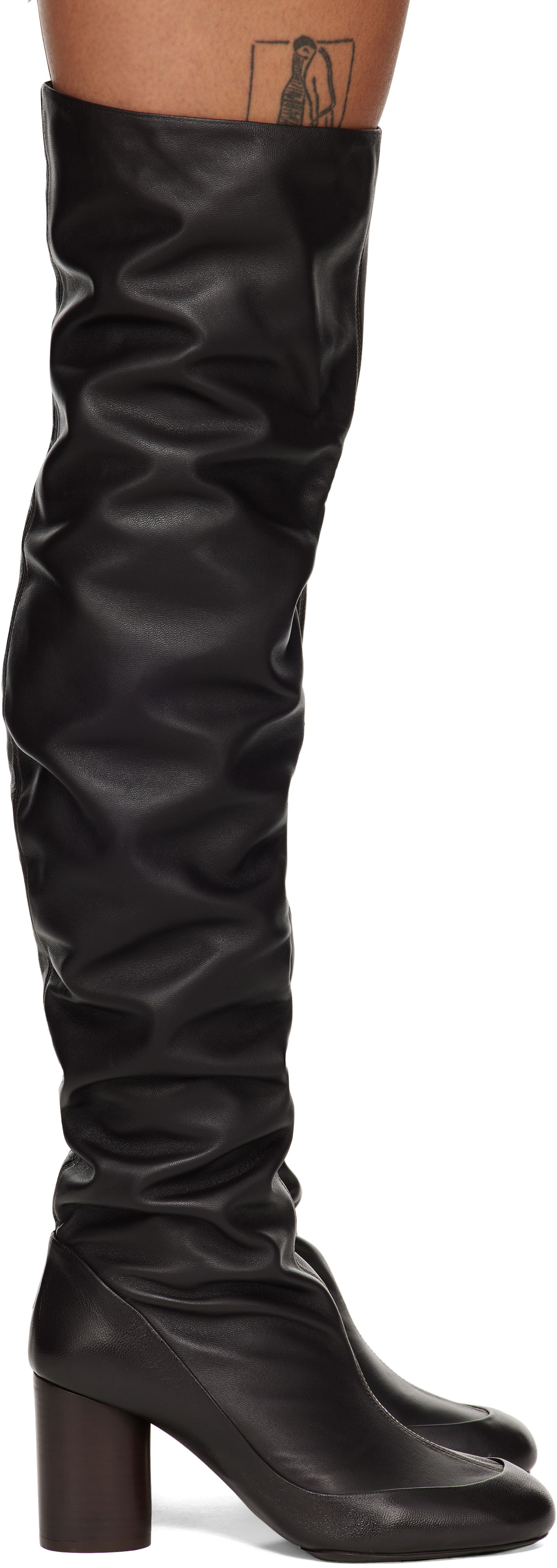 Oblečenie LEMAIRE Lemaire Glove Tall Boots Čierna | FO0148 LL0115, 0