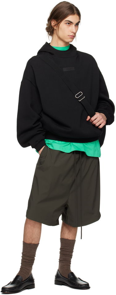 Mikina Fear of God Essentials SS24 Hoodie Čierna | 192SP242054F, 3