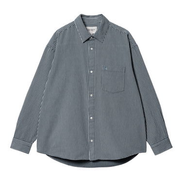 Košeľa Carhartt WIP Kyle Shirt Modrá | I032263_1PW_XX, 4
