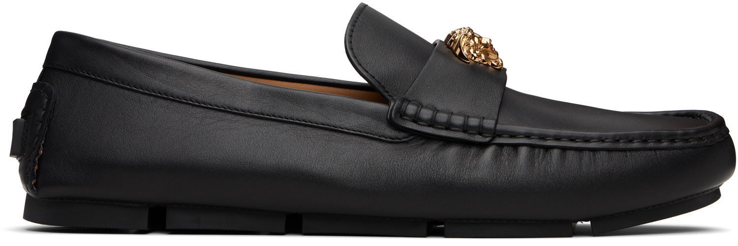 Tenisky a topánky Versace Versace 'La Medusa' Driver Loafers Čierna | 1019882_1A00693, 0