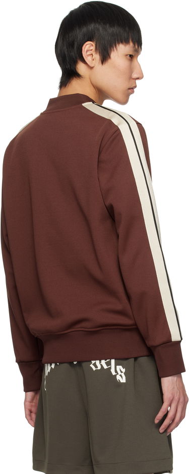 Bomber bunda Palm Angels Palm Angels Classic Logo Track Jacket Hnedá | PMBD061S25FAB0012803, 2