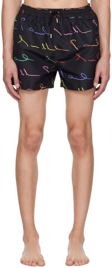 Plavky Paul Smith Paul Smith Handwritten Swim Shorts Čierna | M1A-239B-M41473-79, 0