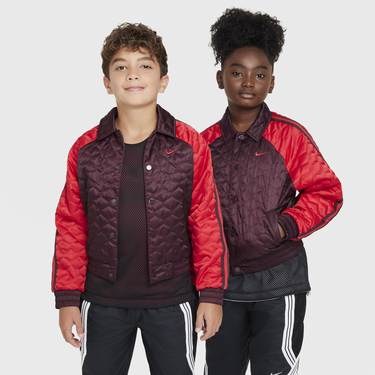 Bomber bunda Nike Nike Culture of Basketball Bomber Jacket Červená | FV0319-652, 0
