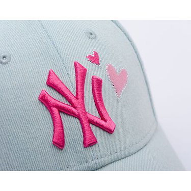 Šiltovka New Era 9FORTY MLB Denim Icon NY Yankees Adjustable Hat Šedá | 60595356, 4