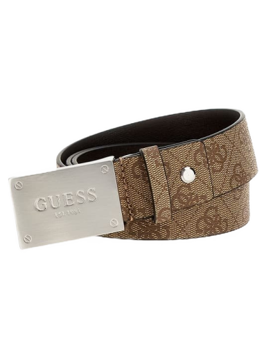 Opasok GUESS Vezzola Reversible 4G Logo Belt Hnedá | BM7669VIN35