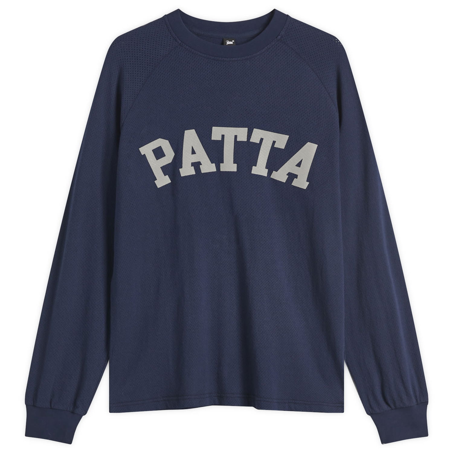Sveter Patta Patta Arc Logo Mesh Long Sleeve T-Shirt Navy | POC-SS25-5150-299-0002-153, 0