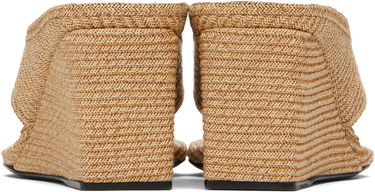 Tenisky a topánky Alaïa ALAÏA Cube Thong Mule Wedge Sandals Béžová | AA3M105TK054, 1