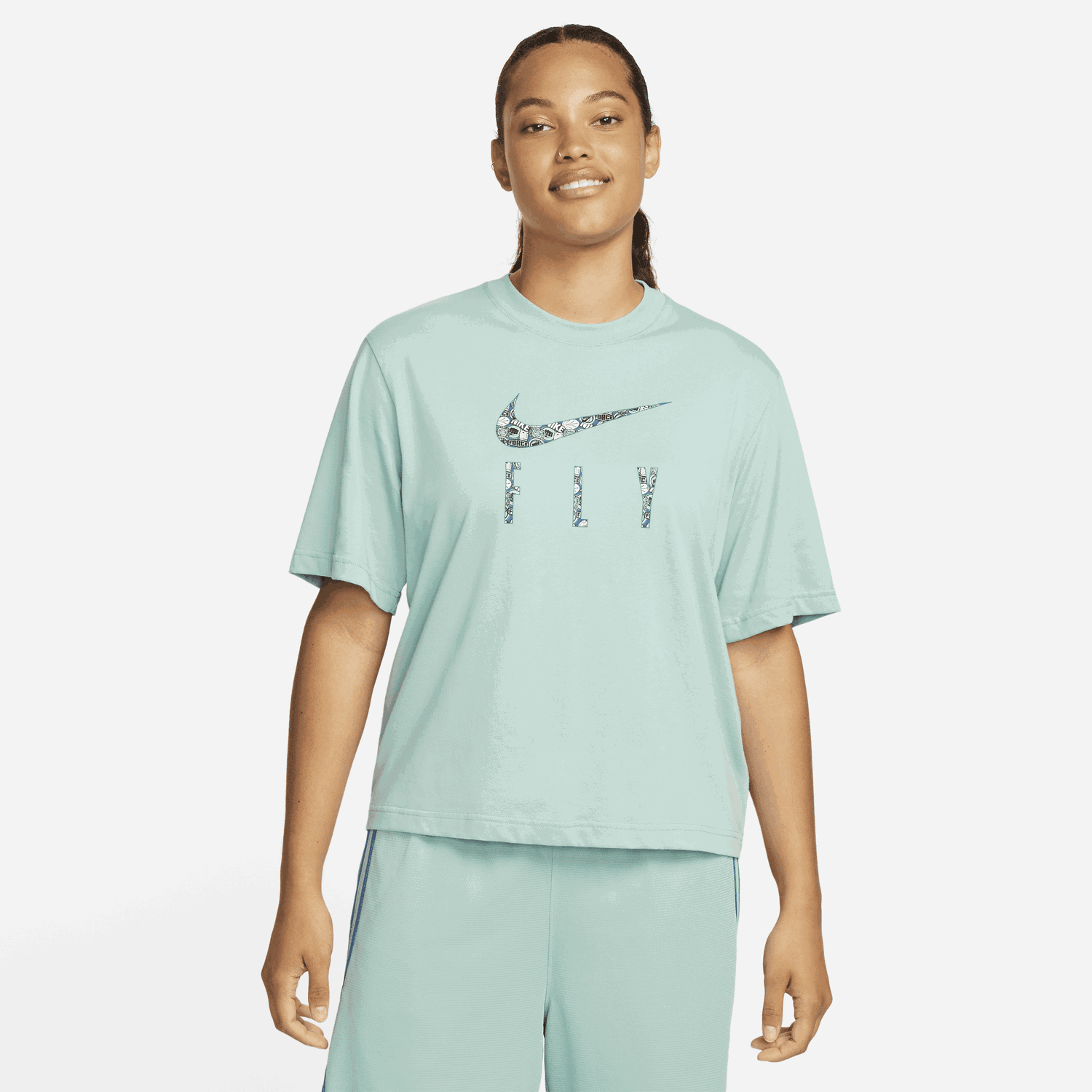 Tričko Nike Dri-FIT Swoosh Fly Modrá | FN1219-309, 0