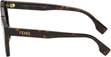 Slnečné okuliare FENDI Fendi Lettering Cat-Eye Sunglasses Hnedá | FE40175IW5452E 192337228742, 2