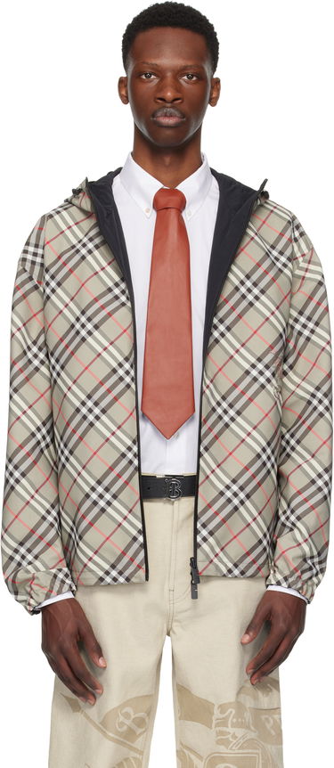 Bunda Burberry Burberry Check Reversible Jacket Béžová | 8110290, 0