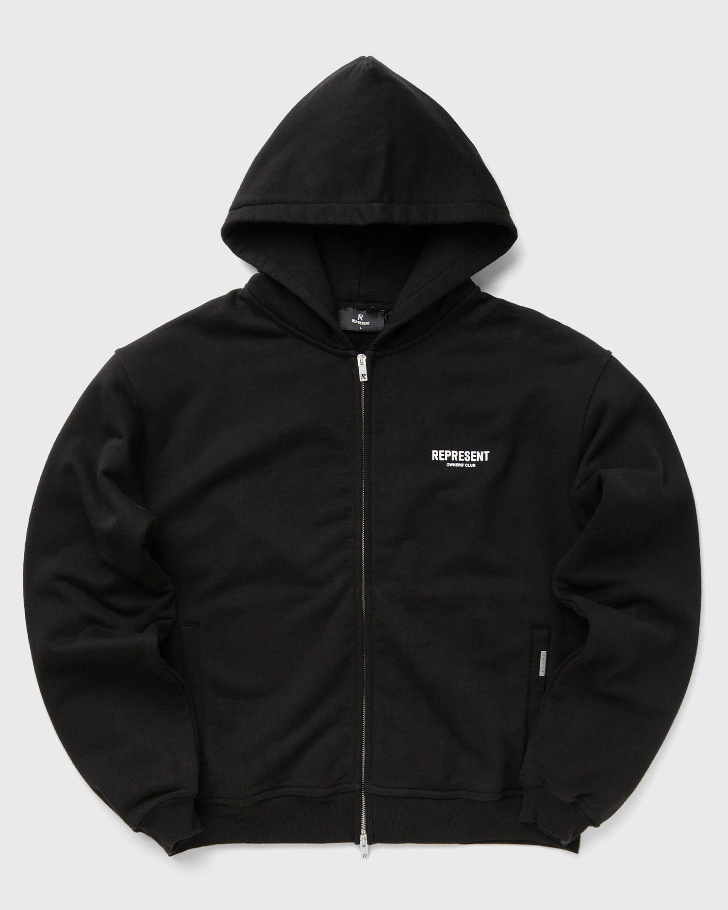 Mikina Represent Clo REPRESENT OWNERS CLUB ZIP HOODIE Čierna | OCM41122-001, 0