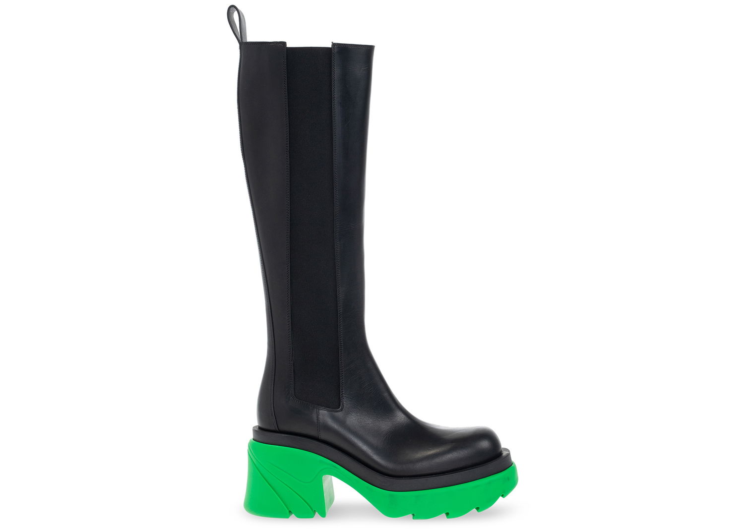 Tenisky a topánky Bottega Veneta Leather Heel Boot Zelené | 667149VBS501476, 0