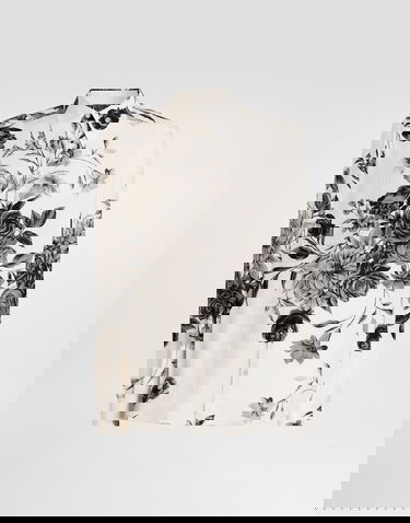 Košeľa Dolce & Gabbana Flower Bouquet-print Gold Jacquard Shirt Rôznofarebný | G5NP9TIS1Z0HK5SP, 0