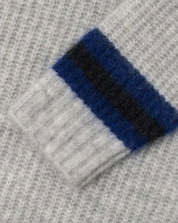 Sveter Stüssy Mohair Tennis Sweater Šedá | 117142-0016, 1