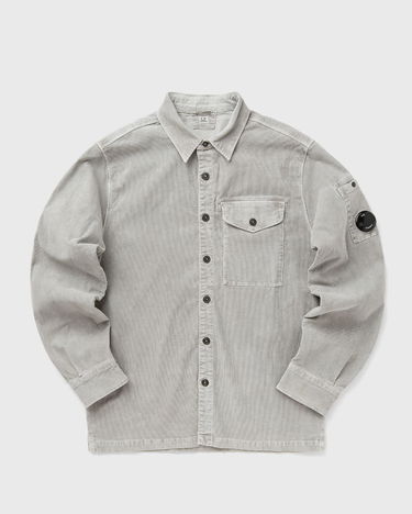 Košeľa C.P. Company Long Sleeve Corduroy Shirt Šedá | 19CMSH071A006410O-331, 1