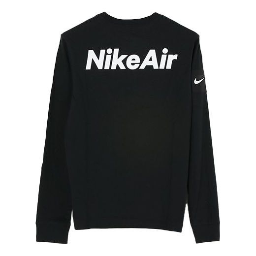 Sveter Nike Long Sleeve T-Shirt with Logo Čierna | CU7629-010