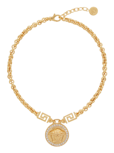 Gold Icon Medusa Necklace