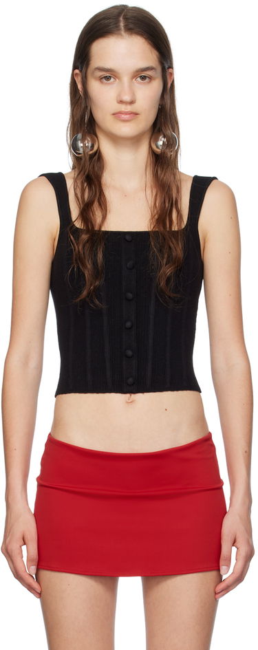Sukňa GUIZIO Guizio Knit Corset Čierna | R24601S011, 0
