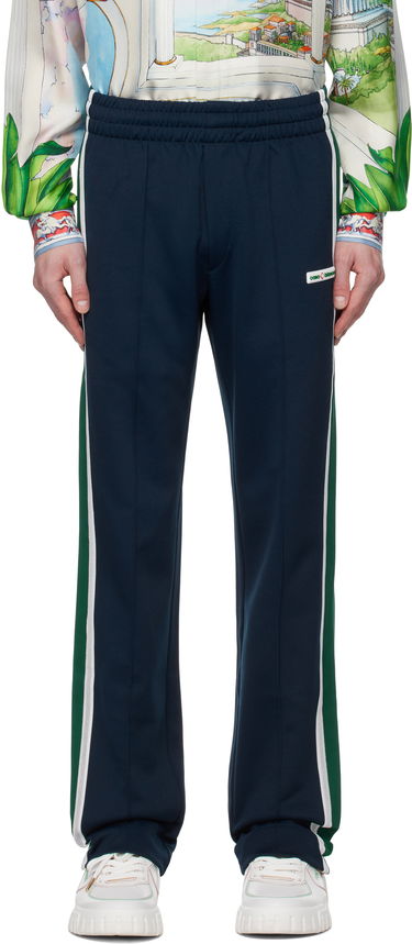 Tepláky Casablanca Casablanca Mesh Tape Track Pants Navy | MPS25-JTR-235-01, 0