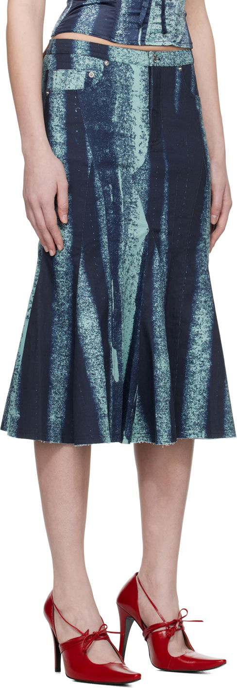 Sukňa Miaou Miaou Gaudi Midi Skirt Zelené | 4004SS5TRB, 1