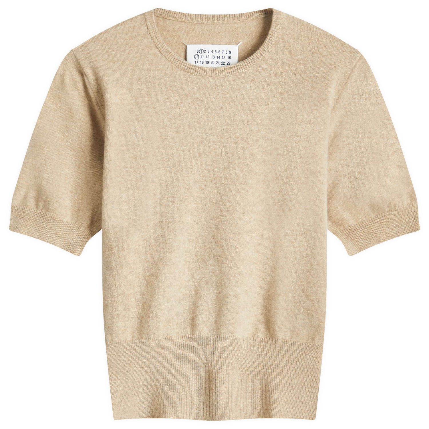 Sveter Maison Margiela Maison Margiela Shrunken Knit Top Béžová | S51HL0018M13090109M, 1