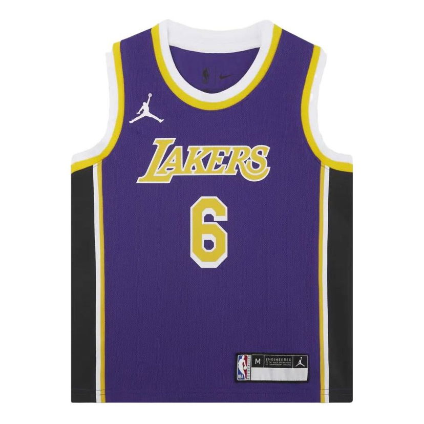Dres Jordan Air Jordan NBA Los Angeles Lakers LeBron James Jersey Fialová | DR1055-504
