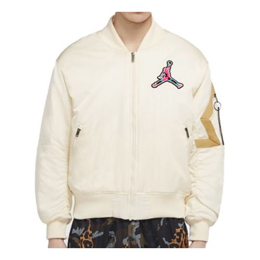 Bomber bunda Jordan Jordan New Year Jacket Biela | CU1700-110