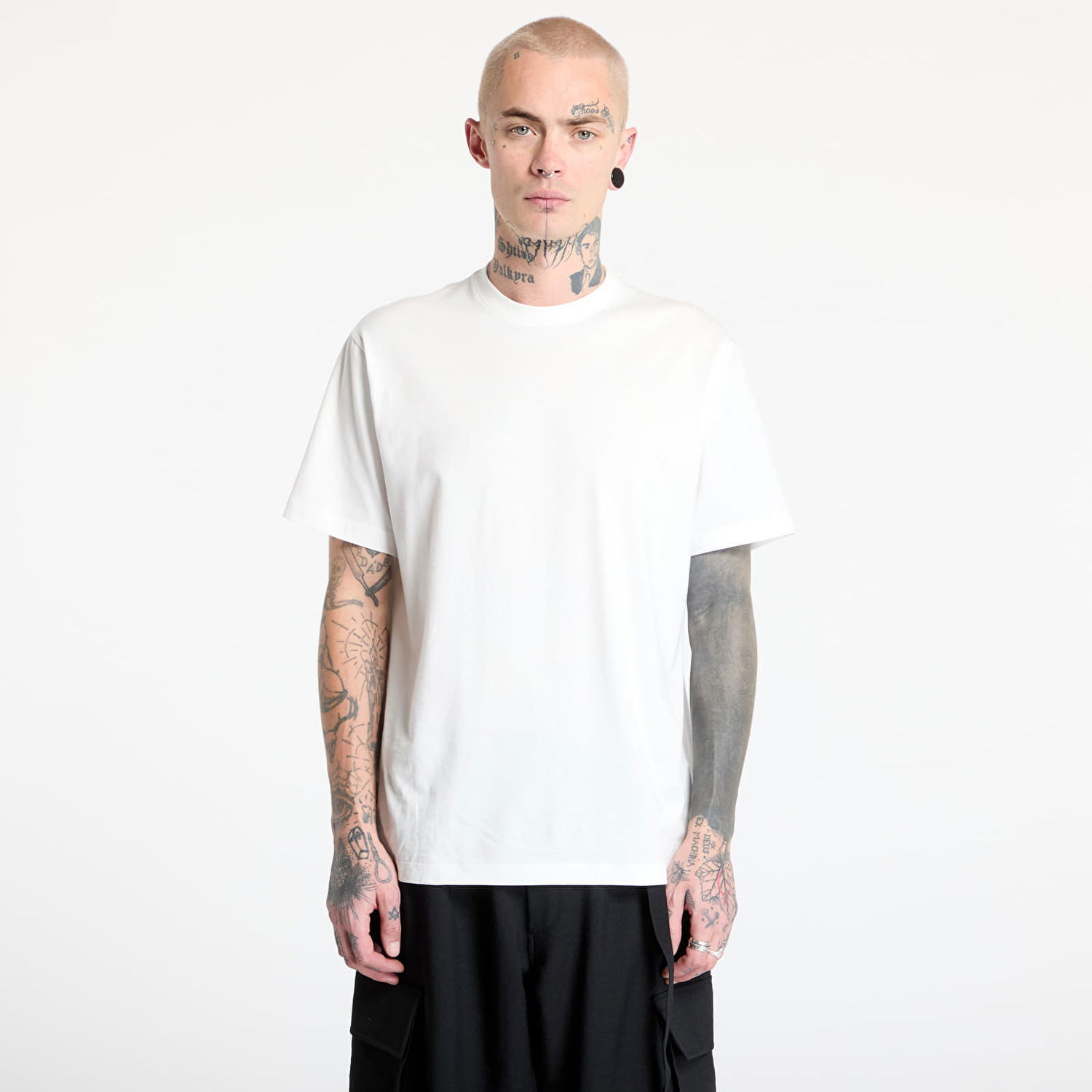 Tričko Y-3 Graphic Short Sleeve T-Shirt Core White Biela | JM7815, 0