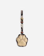 Dolce & Gabbana Animal Print Calfskin Dog Paw Charm