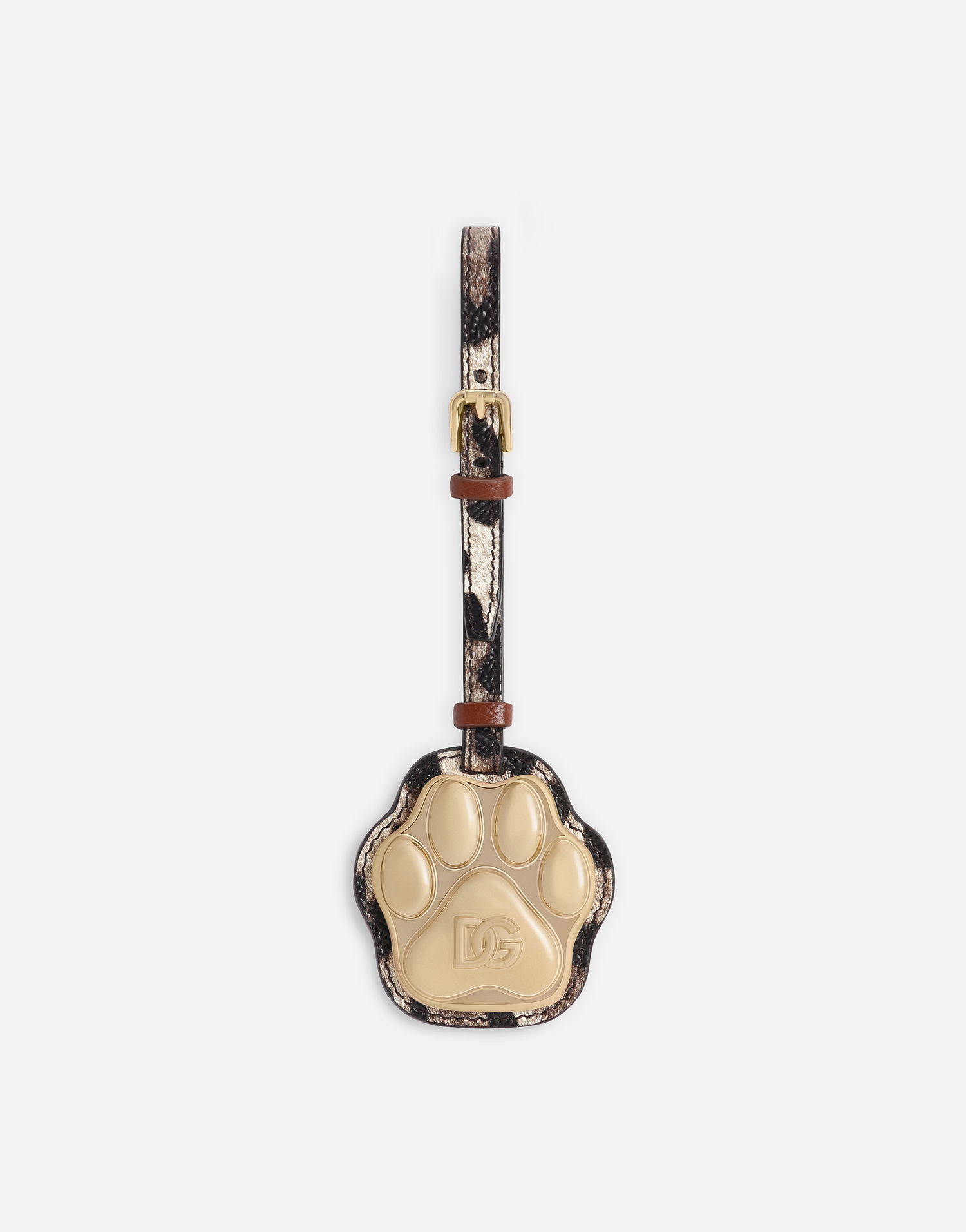 Kľúčenka Dolce & Gabbana Dolce & Gabbana Animal Print Calfskin Dog Paw Charm Rôznofarebný | BD0021A6456HA93M, 0