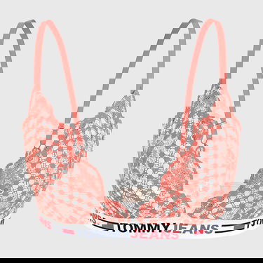 Podprsenka Tommy Hilfiger Lace Unlined Triangle Oranžová | UW0UW03829 SN6, 1