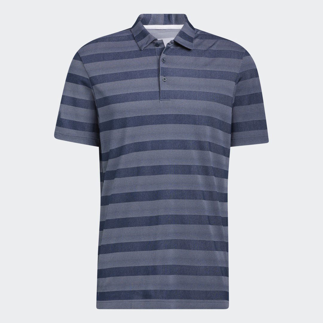 Striped Golf Polo Shirt