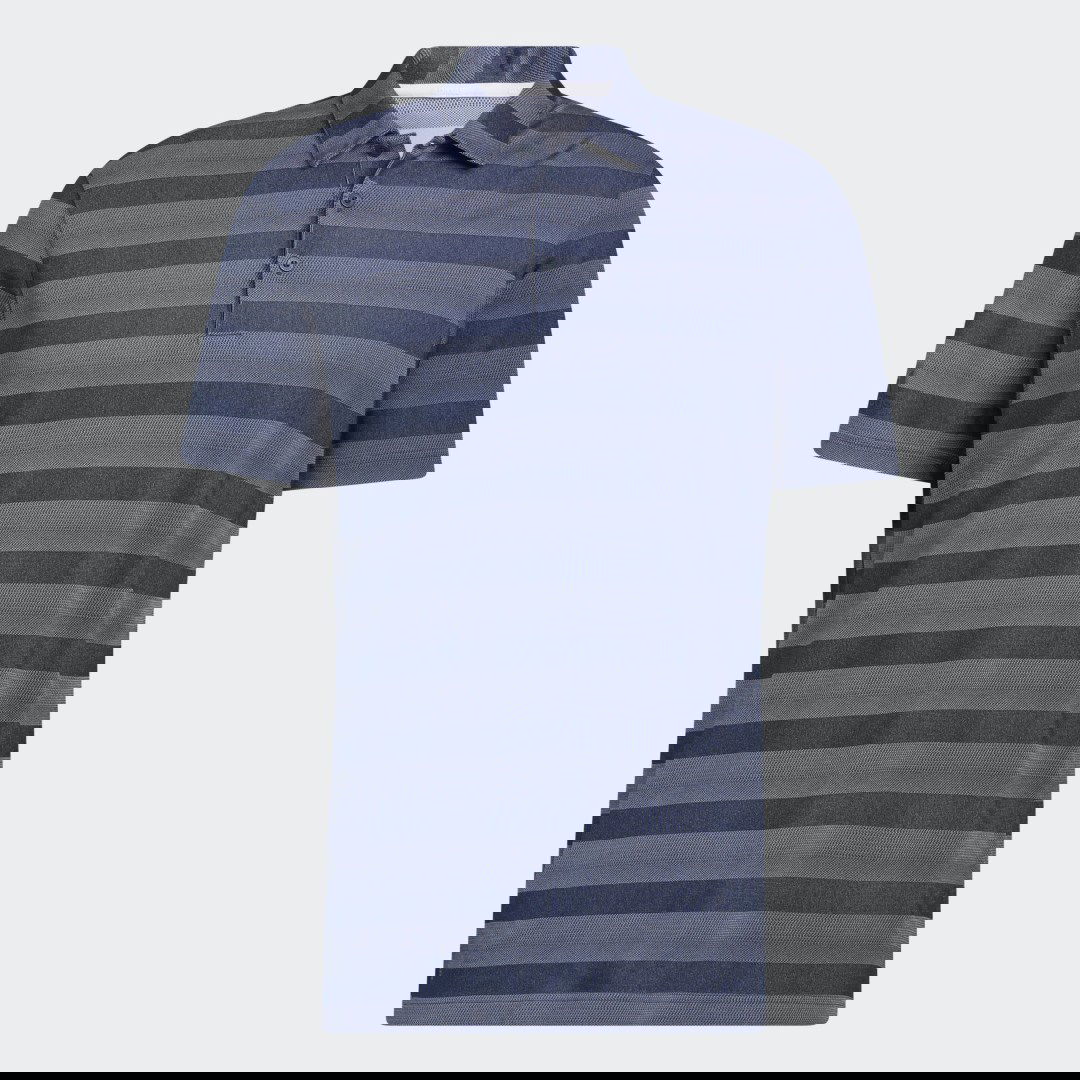 Polo tričko adidas Performance Striped Golf Polo Shirt Modrá | HE2298, 1