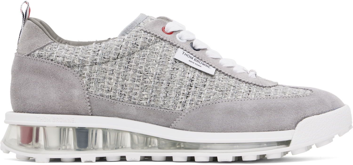 Tenisky a topánky Thom Browne Cotton Tweed Tech Šedá | MFD239B-F0779, 0