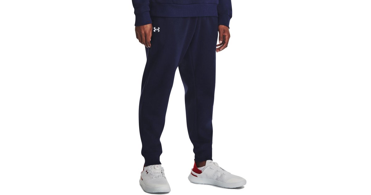 Nohavice Under Armour Rival Fleece Navy | 1379774-410, 1