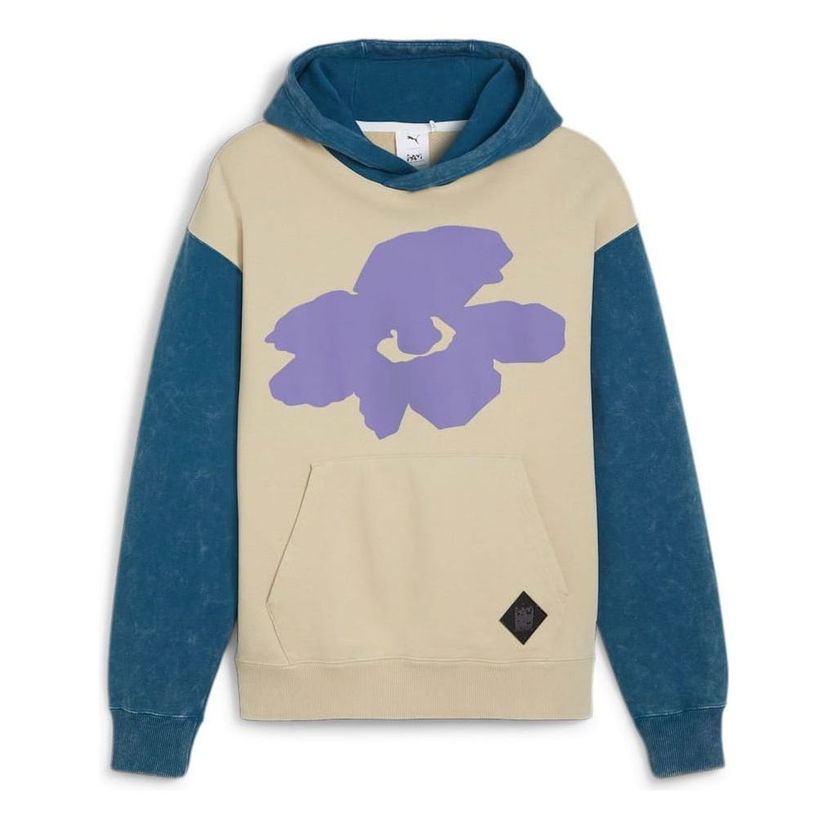 Mikina Puma Floral Print Hoodie by P.A.M. Béžová | 624072-90