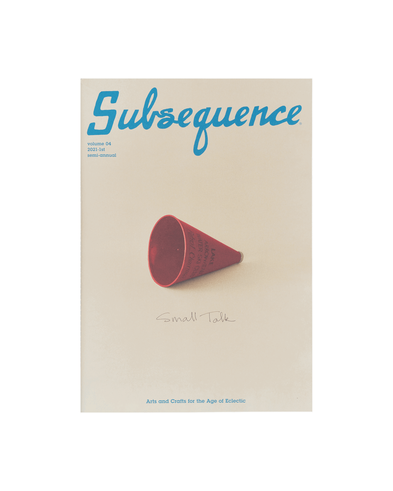 Kniha a časopis visvim Subsequence Magazine Vol. 4 Béžová | 0619999999004 001, 0