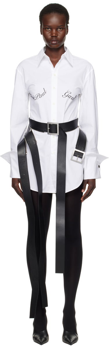 Košeľa Jean Paul Gaultier Jean Paul Gaultier Print Shirt Biela | 25/33-F-CH088I-C071-01, 0