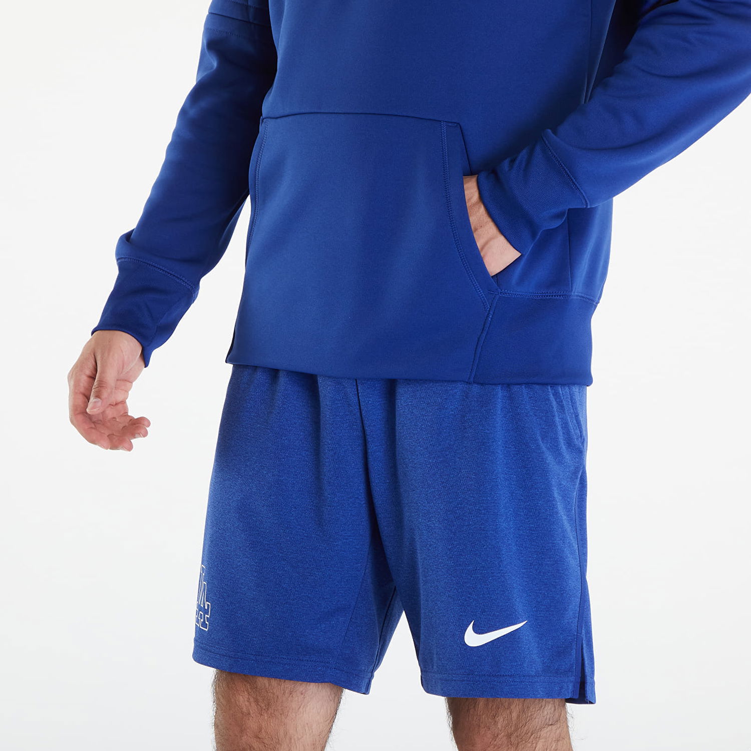 Mikina Nike AC TF Hoodie PO Los Angeles Dodgers Deep Royal Blue/ Deep Royal Blue Modrá | NAC3-11L6-LD-J37, 1