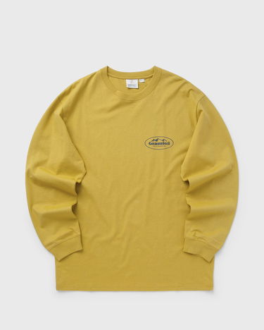 Tričko GRAMICCI Mountaineering Graphic Long Sleeve T-Shirt Žltá | G4FU-T106-DEEP-YELLOW, 0