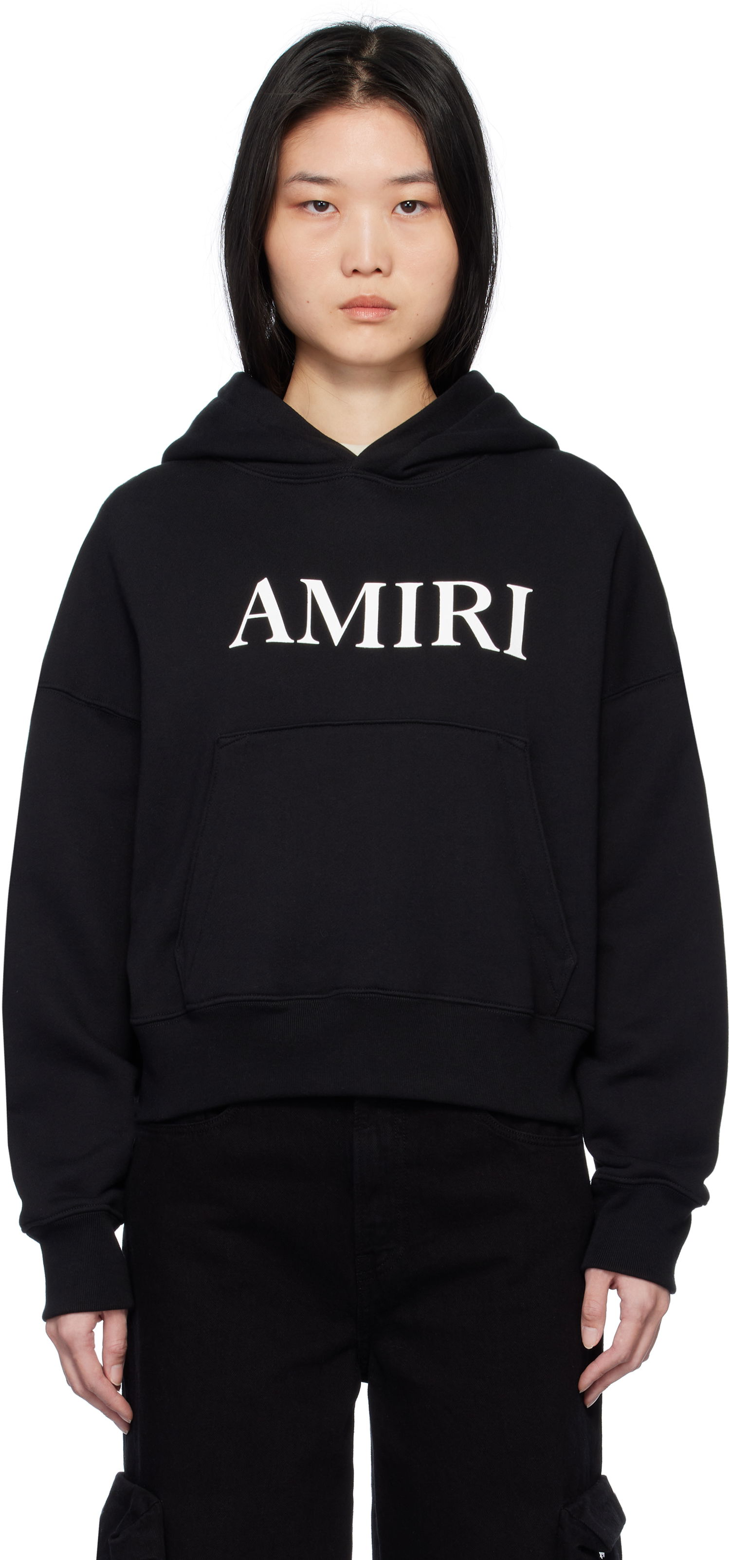 Mikina AMIRI Core Logo Black Hoodie Čierna | AWJYHD1019, 0