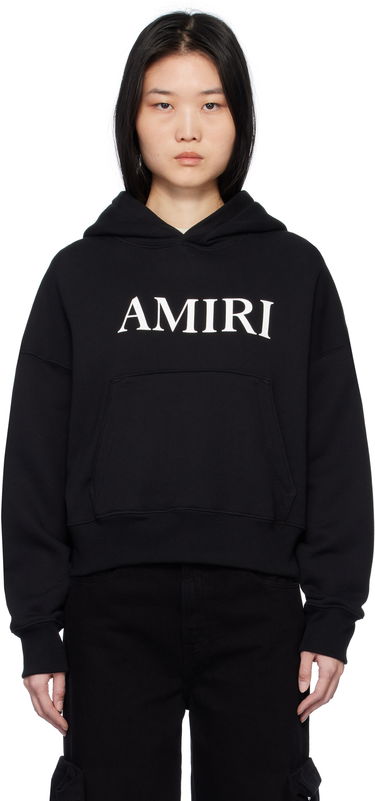 Mikina AMIRI Core Logo Black Hoodie Čierna | AWJYHD1019, 0
