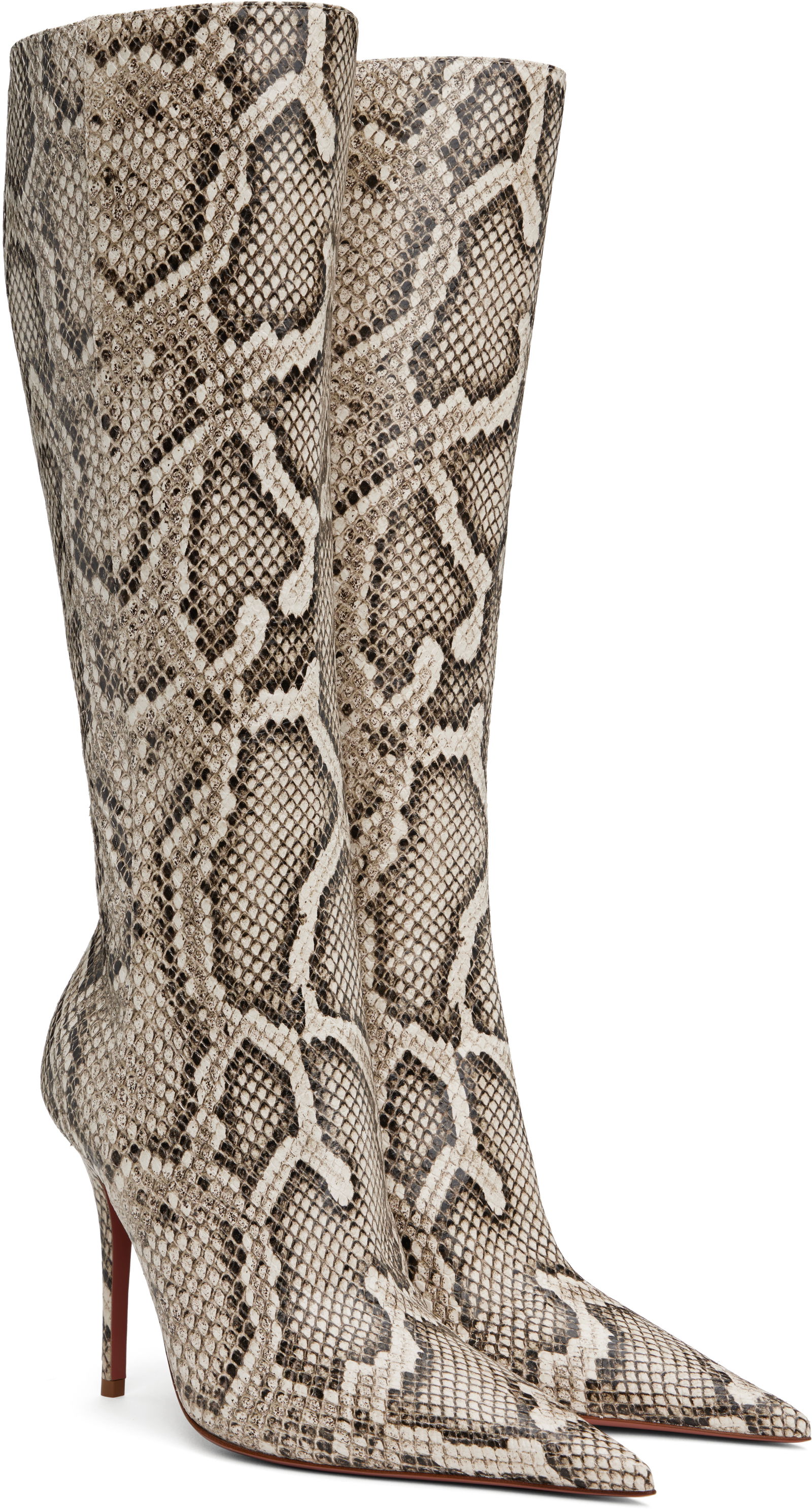 Amina Muaddi Barbara 105 Tall Boots