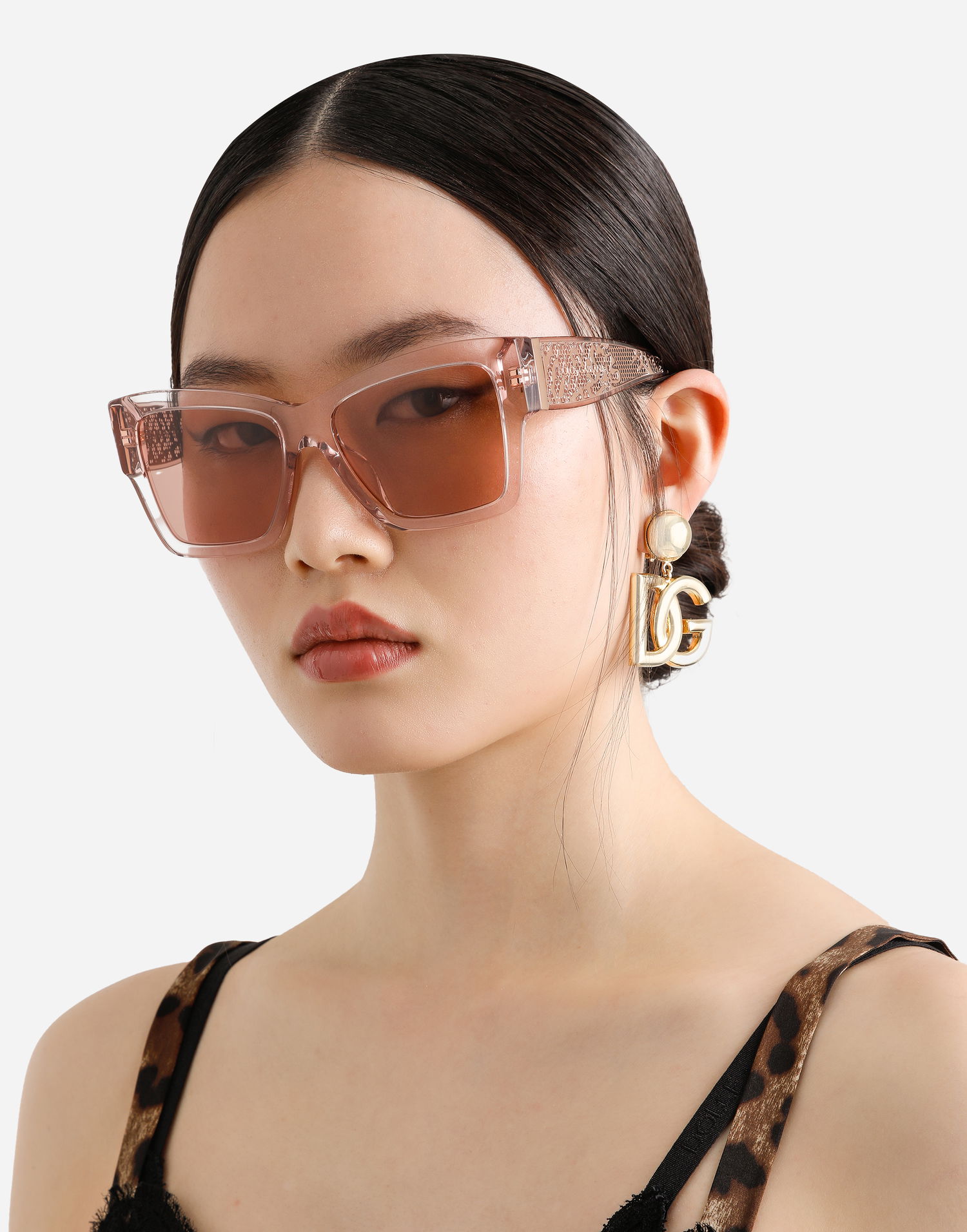 Slnečné okuliare Dolce & Gabbana Dolce & Gabbana DG Lace Sunglasses Ružová | VG4493VP8849V000, 1